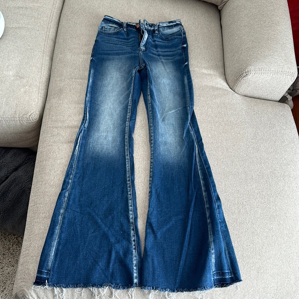 KanCan super flare high-rise jeans. 24